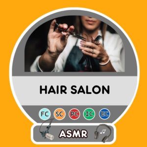 ASMR Hair Salon dictation