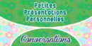 Petites présentations personnelles