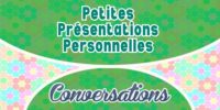 Petites présentations personnelles