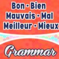 Bon / Bien / Mauvais / Mal / Meilleur / Mieux