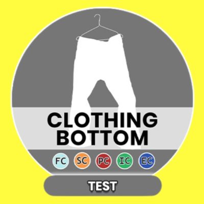 Clothing Bottom French Test