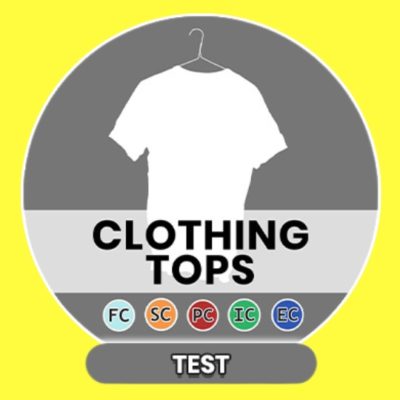 Clothing Tops French Test