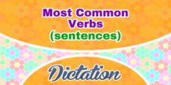 Most Common French Verbs (Sentences)