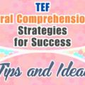 TEF Oral Comprehension: Strategies for Success