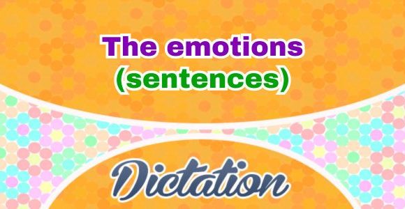 The Emotions sentences
