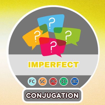 7 Conjugation Questions in the imperfect