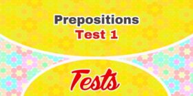 French prepositions test 1