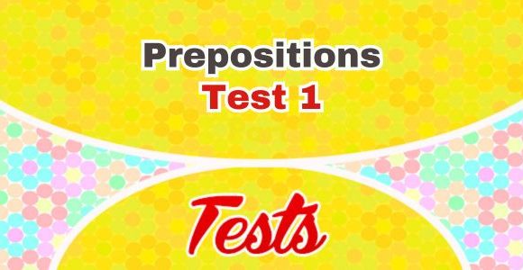 French prepositions test 1