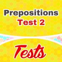 French prepositions test 2